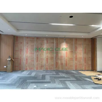 Wooden acoustic sound absorbing partition panels